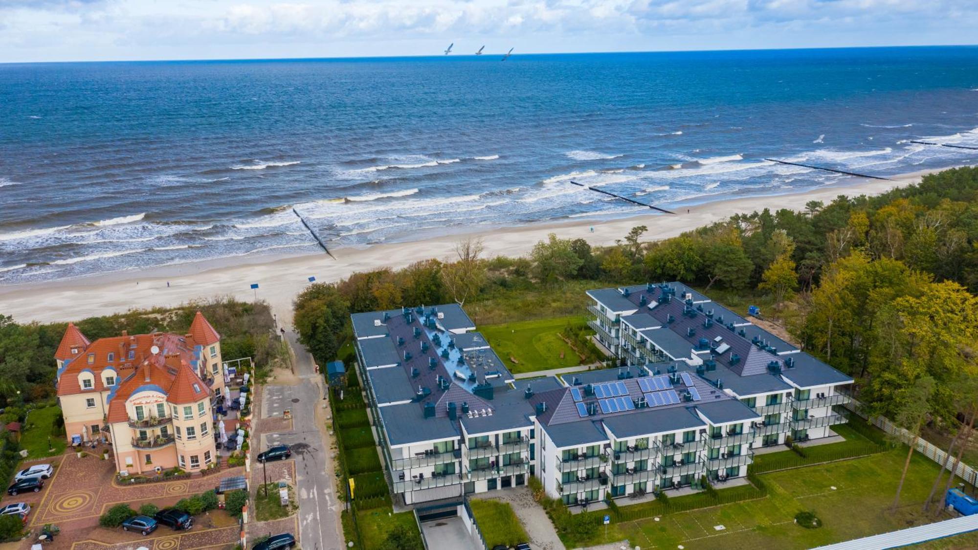 Rezydencja Niechorze 208 Z 2 Sypialniami I 2 Lazienkami Przy Plazy - 5D Apartamenty Kültér fotó